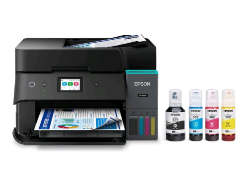 Epson EcoTank ET-4950, Ad inchiostro, Stampa a colori, 4800 x 1200 DPI, A4, Stampa diretta, Nero